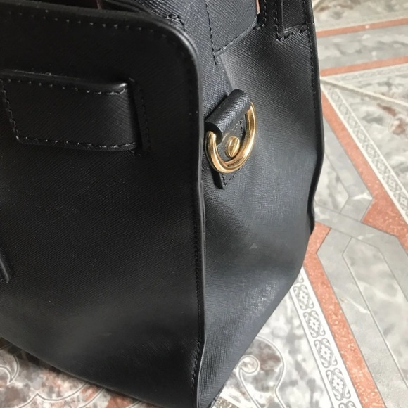 Michael Kors Leather Large Hamilton Handbag Bag MK - Picture 5 of 12